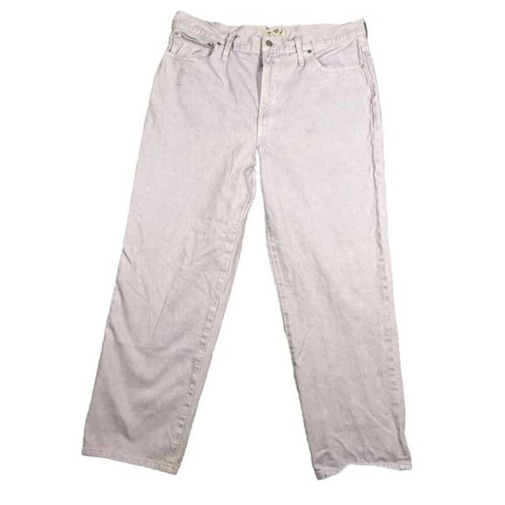 Madewell The Perfect Vintage Straight Jean Size 33 Ligth‎ purple